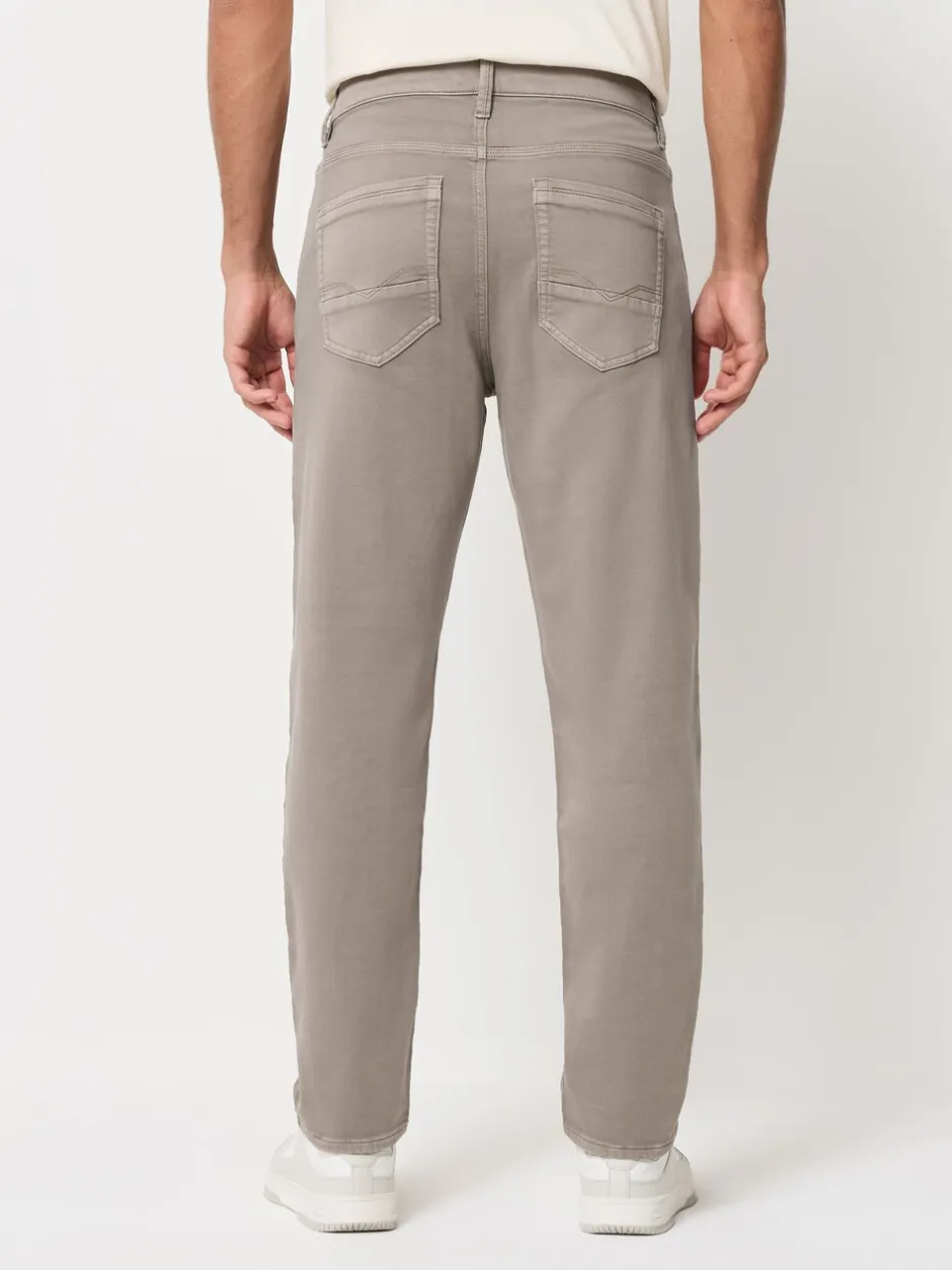 Jeans*Next - Standaard toelopende pasvorm - Comfortabele stretchjeans Neutraal