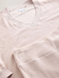 Loungewear|Next - STUDIO Fleece Tunic & Joggers Set Neutraal