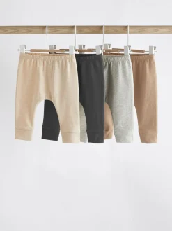 Multipacks|Broeken En Leggings|Next Neutraal - Verpakking van 4 babyleggings (0 mnd -2 jr)
