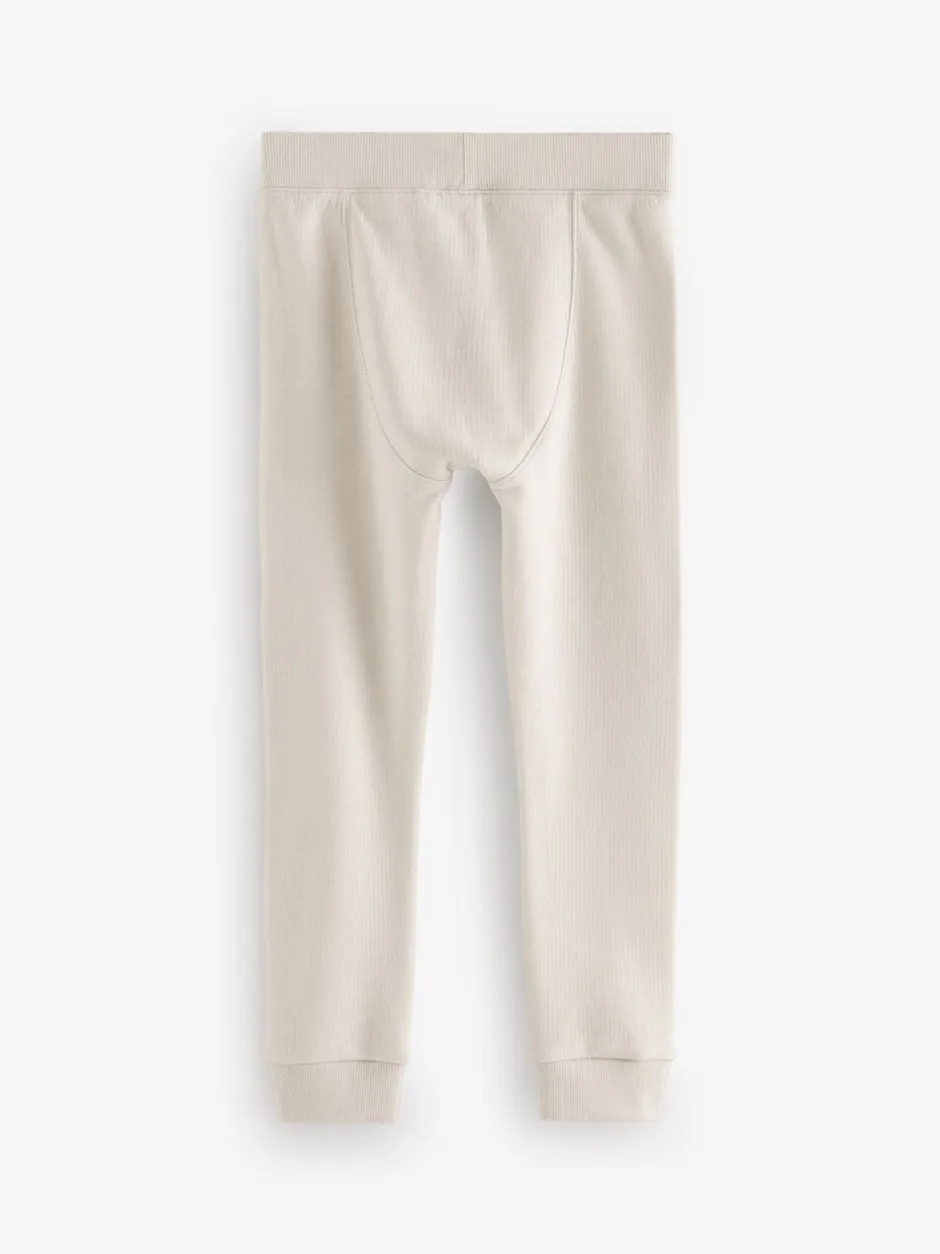 Ondergoed|Nachtkleding En Pyjama's|Next Neutraal - Verpakking van 2 thermische leggings (2-16 jr)