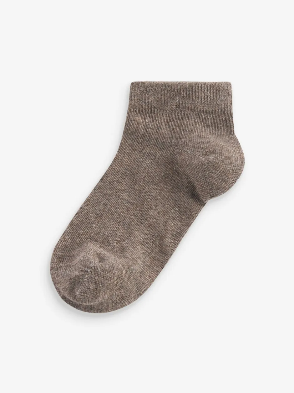 Sokken En Panty's|Sokken*Next Neutraal - Verpakking van 7 paar sneakersokken met hoog aandeel katoen
