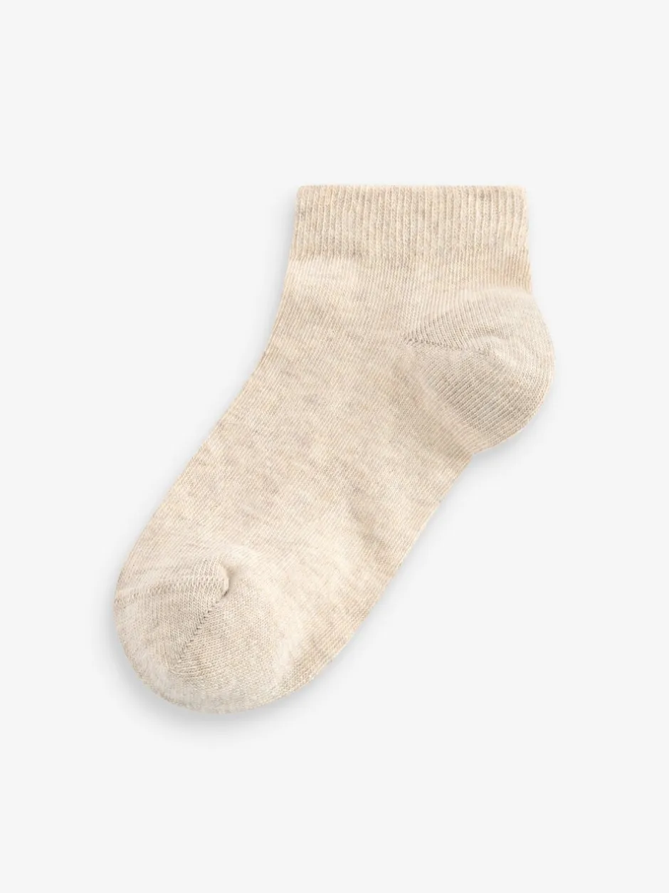 Sokken En Panty's|Sokken*Next Neutraal - Verpakking van 7 paar sneakersokken met hoog aandeel katoen
