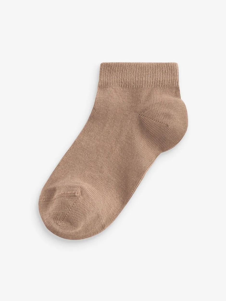 Sokken En Panty's|Sokken*Next Neutraal - Verpakking van 7 paar sneakersokken met hoog aandeel katoen