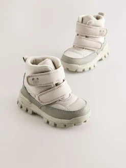 Boots|Boots*Next - Waterdichte gewatteerde Boots met Klittenbandsluiting Neutraal