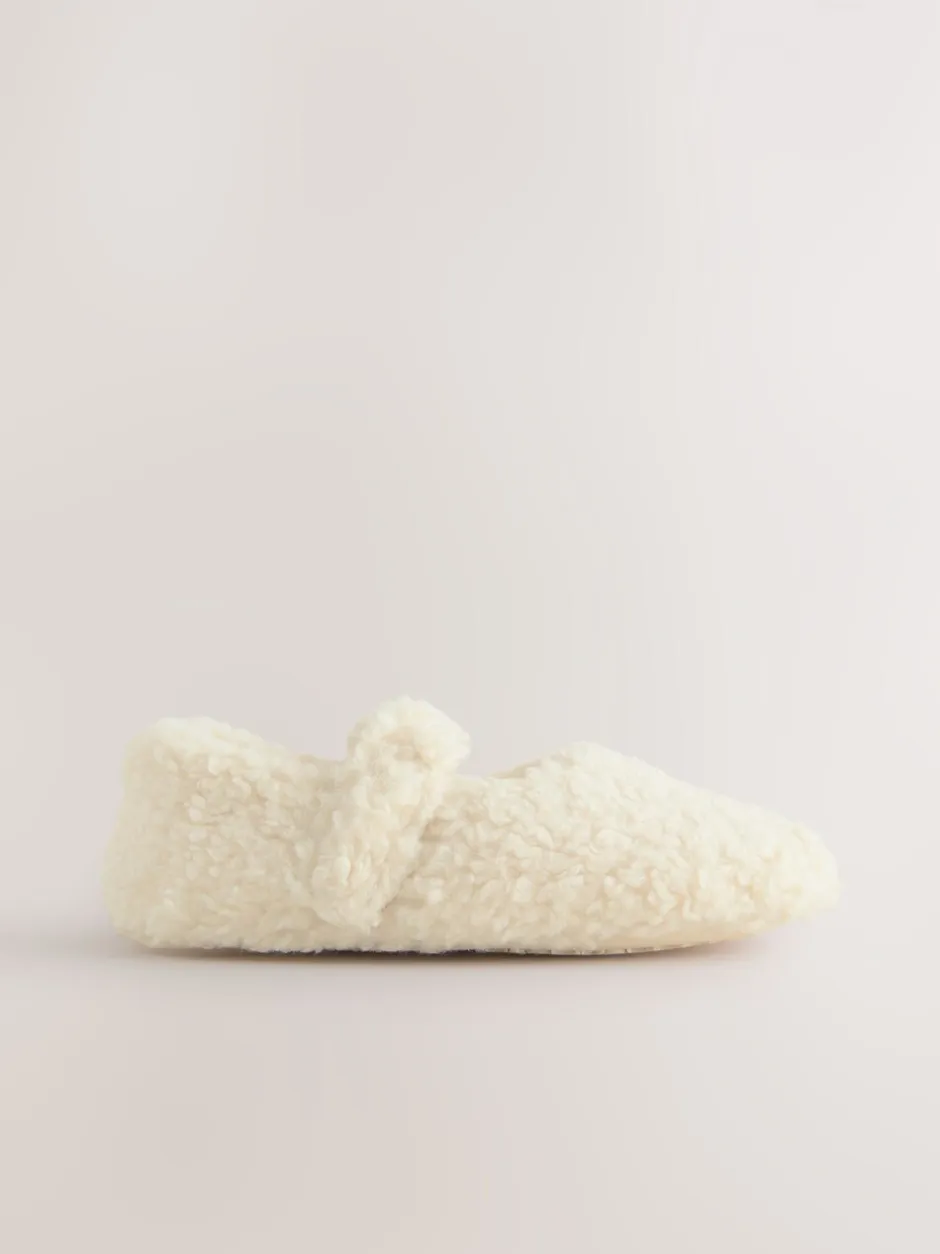 Pantoffels|Next - Mary Jane pantoffels Neutraal borg