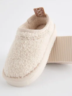 Pantoffels|Nachtkleding En Pyjama's*Next - Shoot pantoffels Neutraal borg