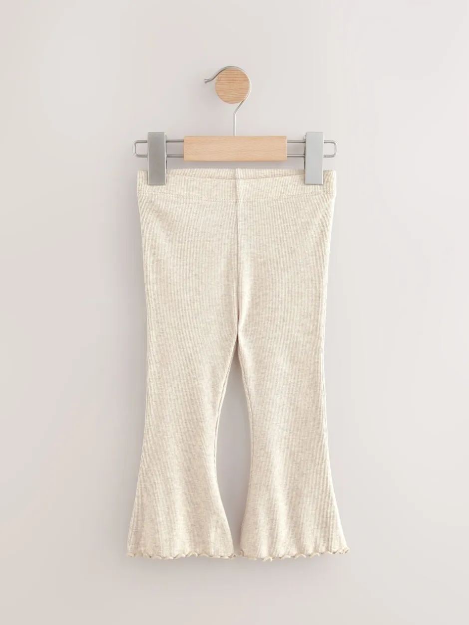 Broeken En Leggings*Next Neutraal dierenprint - Flare leggings 3 stuks (3mnd-7jr)