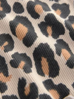 Broeken En Leggings*Next Neutraal dierenprint - Flare leggings 3 stuks (3mnd-7jr)