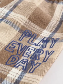 Sweaters En Hoody´S|Sets En Outfits|Next - Set van babysweatshirt en broek (0mnd -2jr) Neutraal geruit