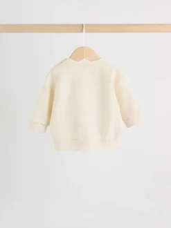 Sweaters En Hoody´S|Sets En Outfits|Next - Set van babysweatshirt en broek (0mnd -2jr) Neutraal geruit