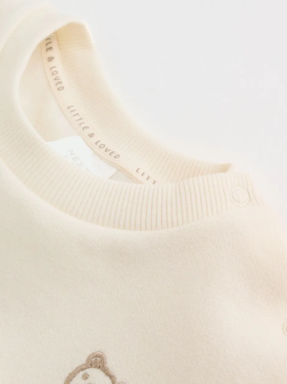 Sweaters En Hoody´S|Sets En Outfits|Next - Set van babysweatshirt en broek (0mnd -2jr) Neutraal geruit