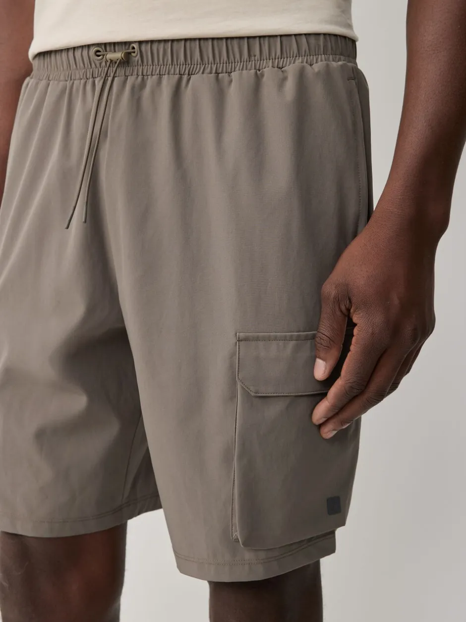 Shorts|Next - Active cargo gym trainingshorts Neutraal kiezelkleurig