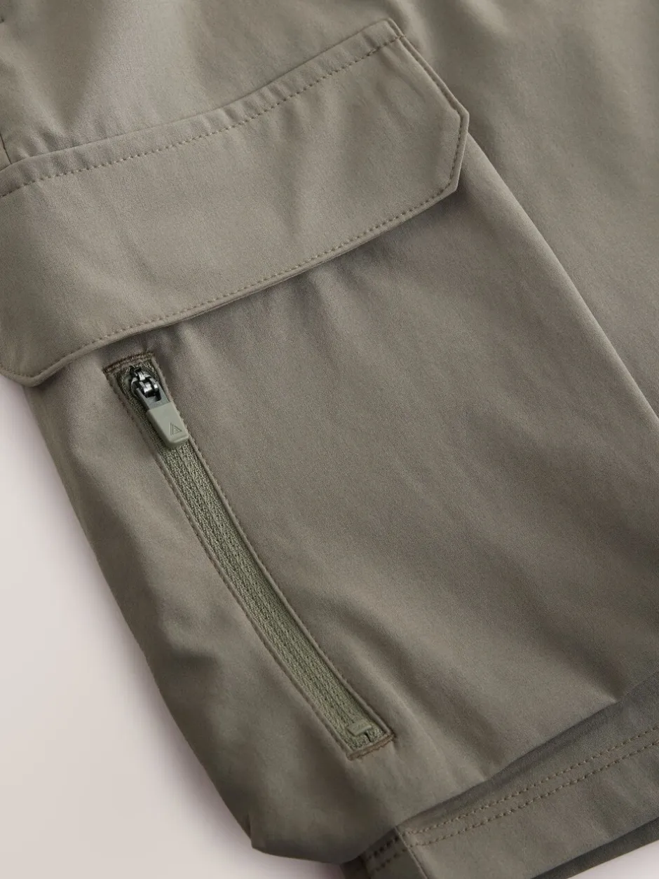 Shorts|Next - Active cargo gym trainingshorts Neutraal kiezelkleurig