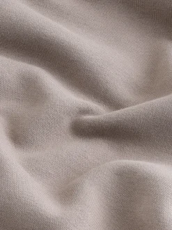 Sweaters En Hoody´S|Sweaters En Hoody´S*Next Neutraal kiezelkleurig - Normale Pasvorm - Zwaargewicht Cotton Rich Jersey Hoodie