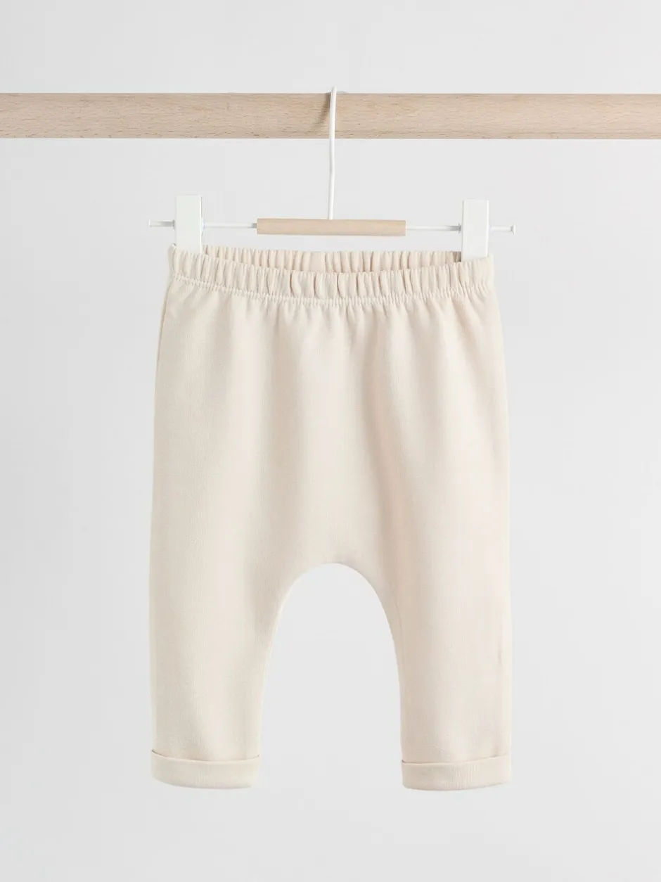 Broeken En Leggings|Next Neutraal met beren - Baby 100% Cotton Leggings 2 Pack (0mths-2yrs)
