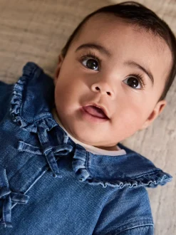 Tops|Tops*Next Neutraal met dieren - Baby Spijkerjack, Top en Leggings Set 3 Pieces (0mnd-2jr)