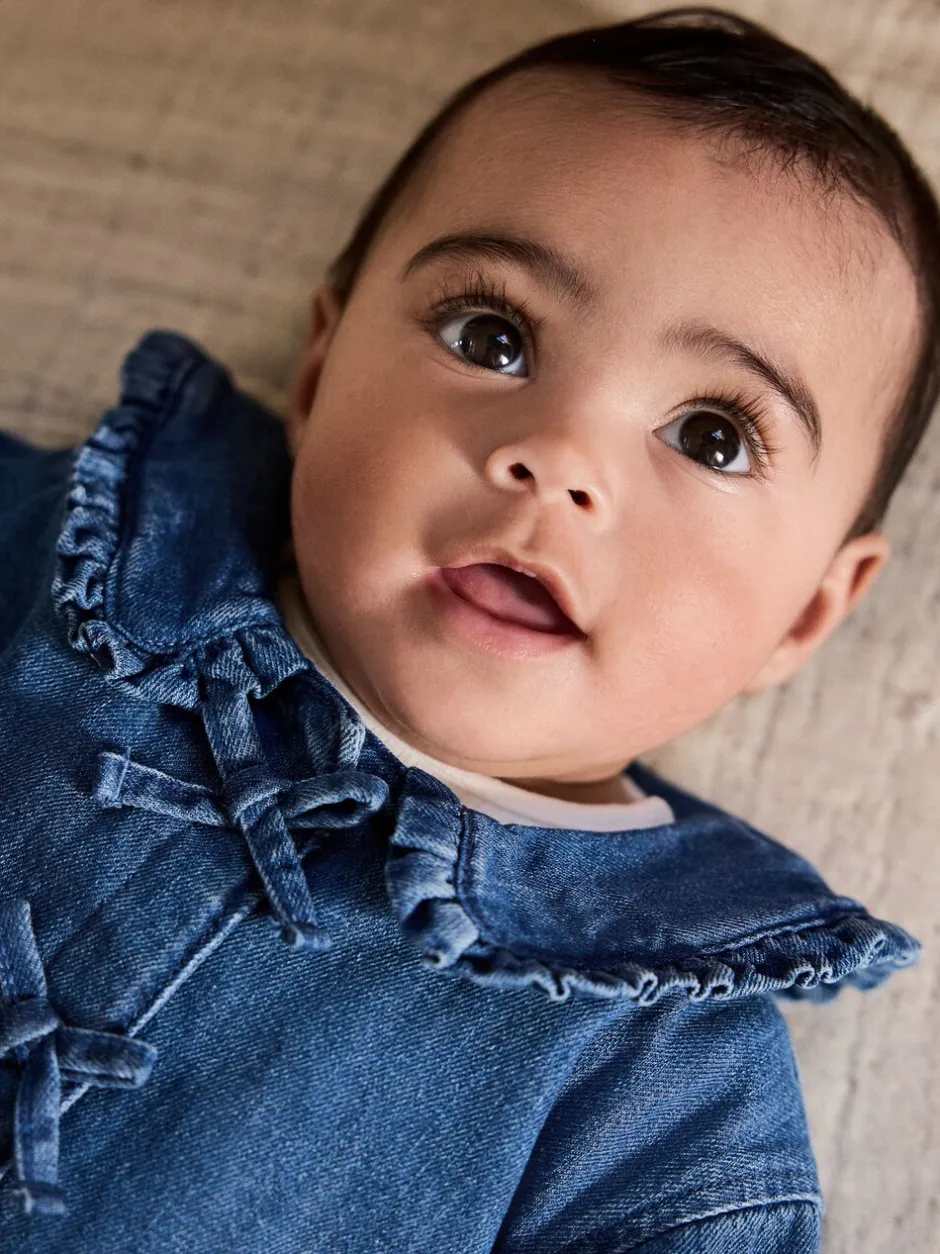 Tops|Tops*Next Neutraal met dieren - Baby Spijkerjack, Top en Leggings Set 3 Pieces (0mnd-2jr)