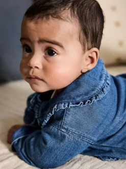 Tops|Tops*Next Neutraal met dieren - Baby Spijkerjack, Top en Leggings Set 3 Pieces (0mnd-2jr)