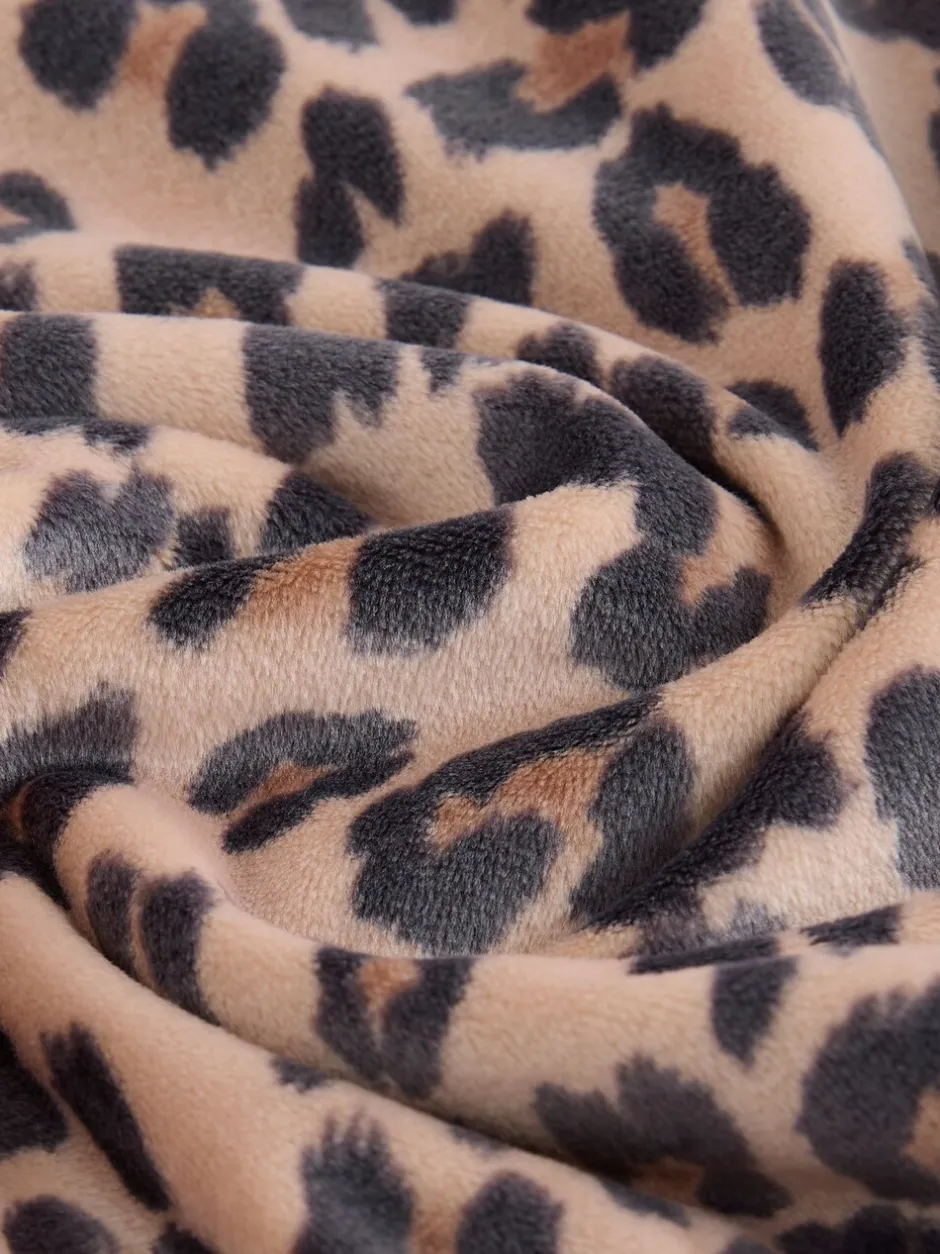 Nachtkleding En Pyjama's|Pyjama's*Next Neutraal met dieren - Behaaglijke fleece pyjama (3-16 jr)