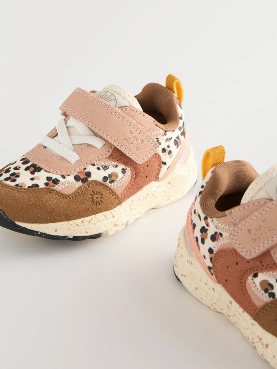 Sneakers|Next - Sneakers met elastische veters en klittenbandsluiting Neutraal met dieren