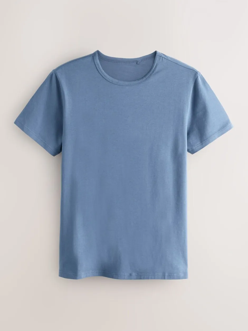 Ondergoed|Ondergoed*Next - Verpakking van 5 - Modal Layering T-Shirt Neutraal/blauw