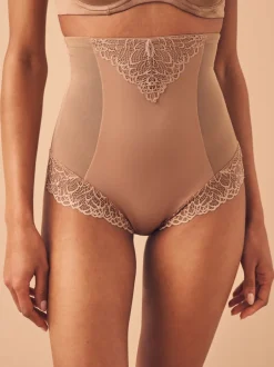 Shapewear*Next - Vormende slip met stevige buikcorrectie Neutraal/lichtbruin