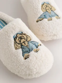 Pantoffels|Next Neutrale Charlie Cockapoo - Instappantoffels met borgvoering