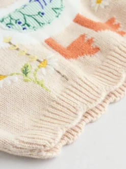 Sets En Combisets|Truien En Breisels*Next Neutrale Eend/Saliegroen met fijne print - 2 -delige babyset met gebreide trui en legging (0mnd-3jr)