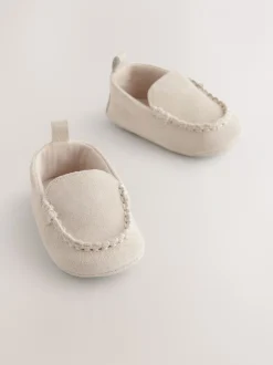 Babyschoenen|Next - Suède babyschoenen (0-2mnd) Neutrale instappers