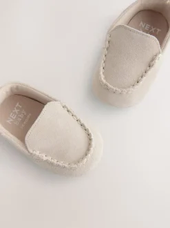 Babyschoenen|Next - Suède babyschoenen (0-2mnd) Neutrale instappers
