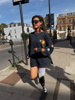 Hoody's En Sweatshirts|Never Fully Dressed - Katoenen sweatshirt