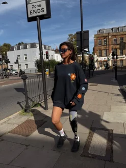 Hoody's En Sweatshirts|Never Fully Dressed - Katoenen sweatshirt