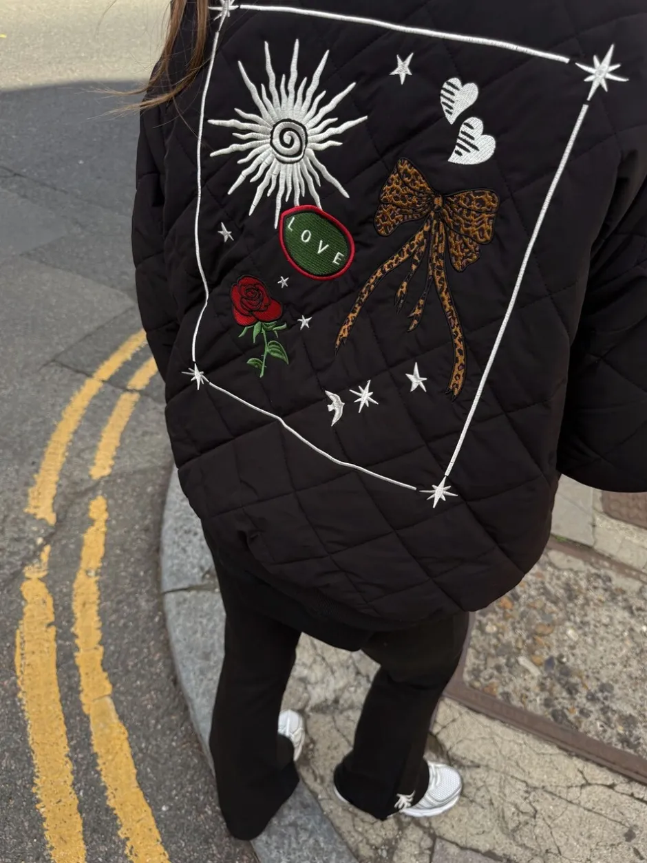 Jassen En Jacks*Never Fully Dressed Quilted Fur Lined Bomber Jacket