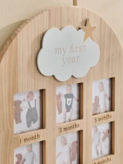 Fotolijsten*Next New Baby Cloud My First Year Photo Frame