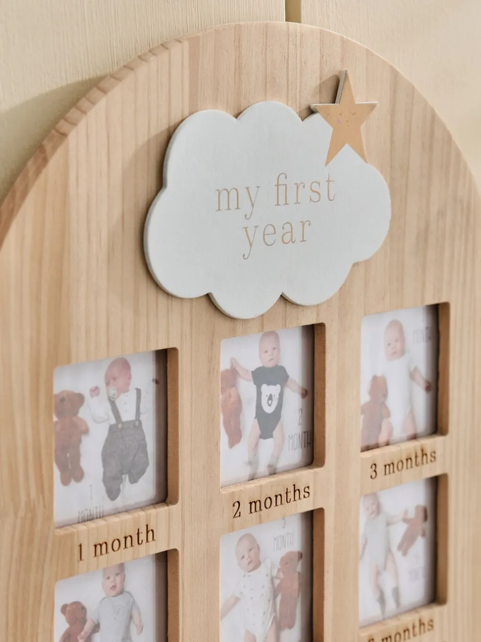 Fotolijsten*Next New Baby Cloud My First Year Photo Frame