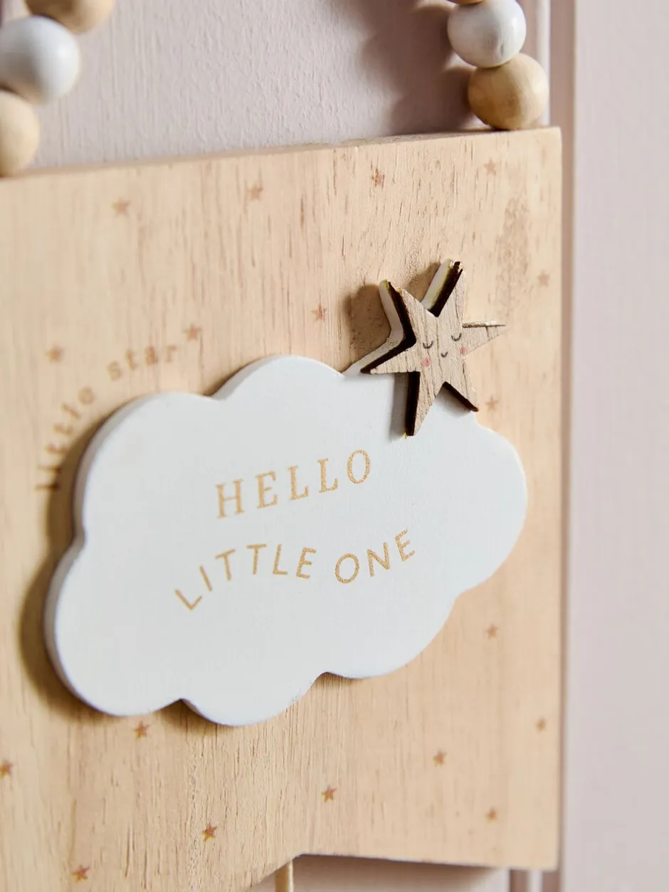 Canvassen En Kunst Voor Aan De Wand|Next Nieuwe Baby Cloud houten hangdecoratie