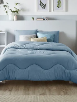 Dekbedden En Kussens*Night Lark Linen 10.5 Tog Coverless Duvet Blauw