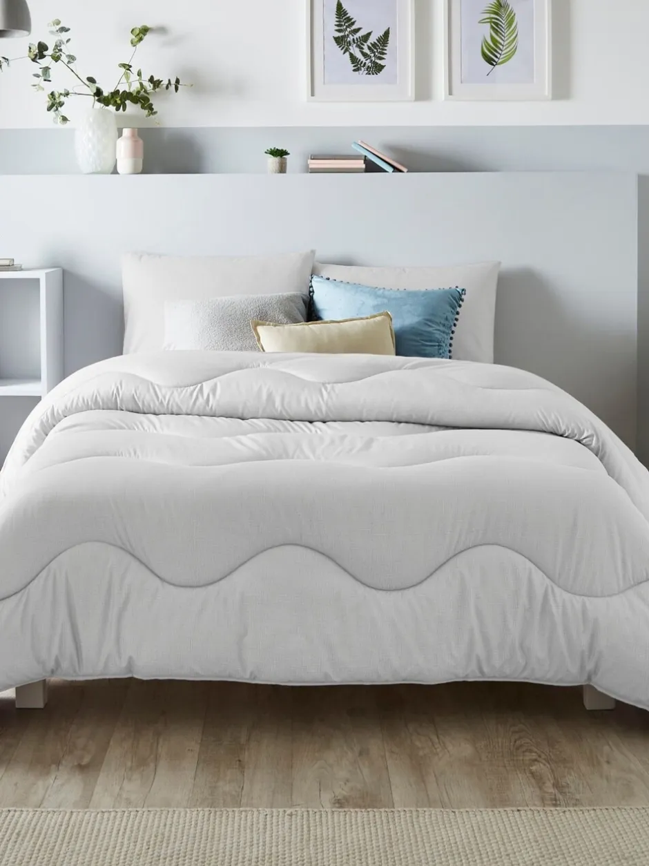Dekbedden En Kussens|Night Lark Linen 10.5 Tog Coverless Duvet Grijs