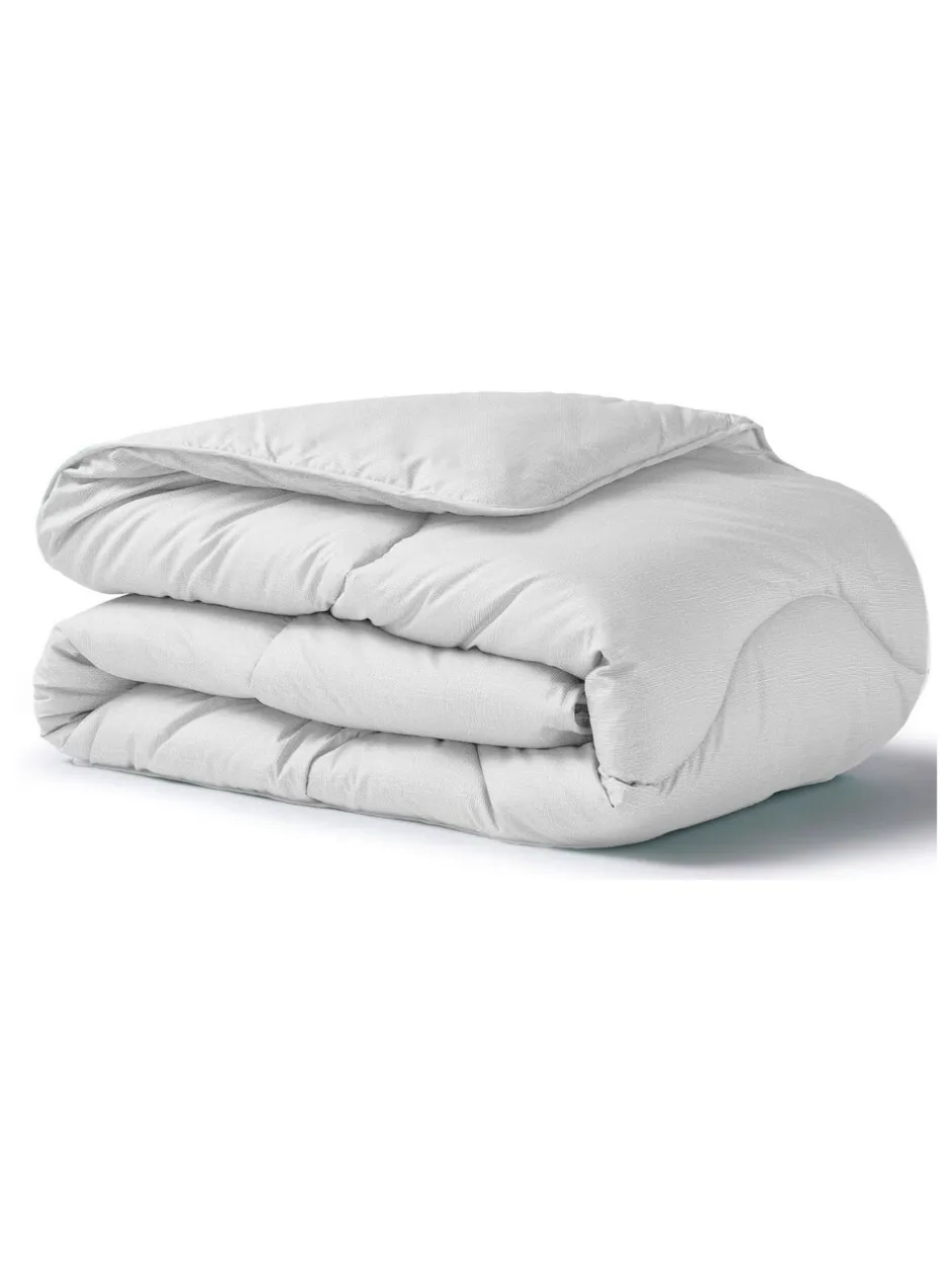 Dekbedden En Kussens|Night Lark Linen 10.5 Tog Coverless Duvet Grijs