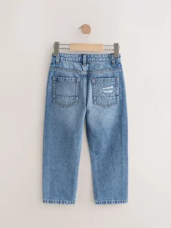 Jeans|Next - Authentieke jeans (3-16jr) Normaal blauw