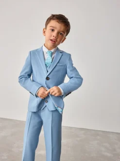 Kostuums En Herenvesten|Baker by Ted Baker Normaal blauw - kostuumjasje