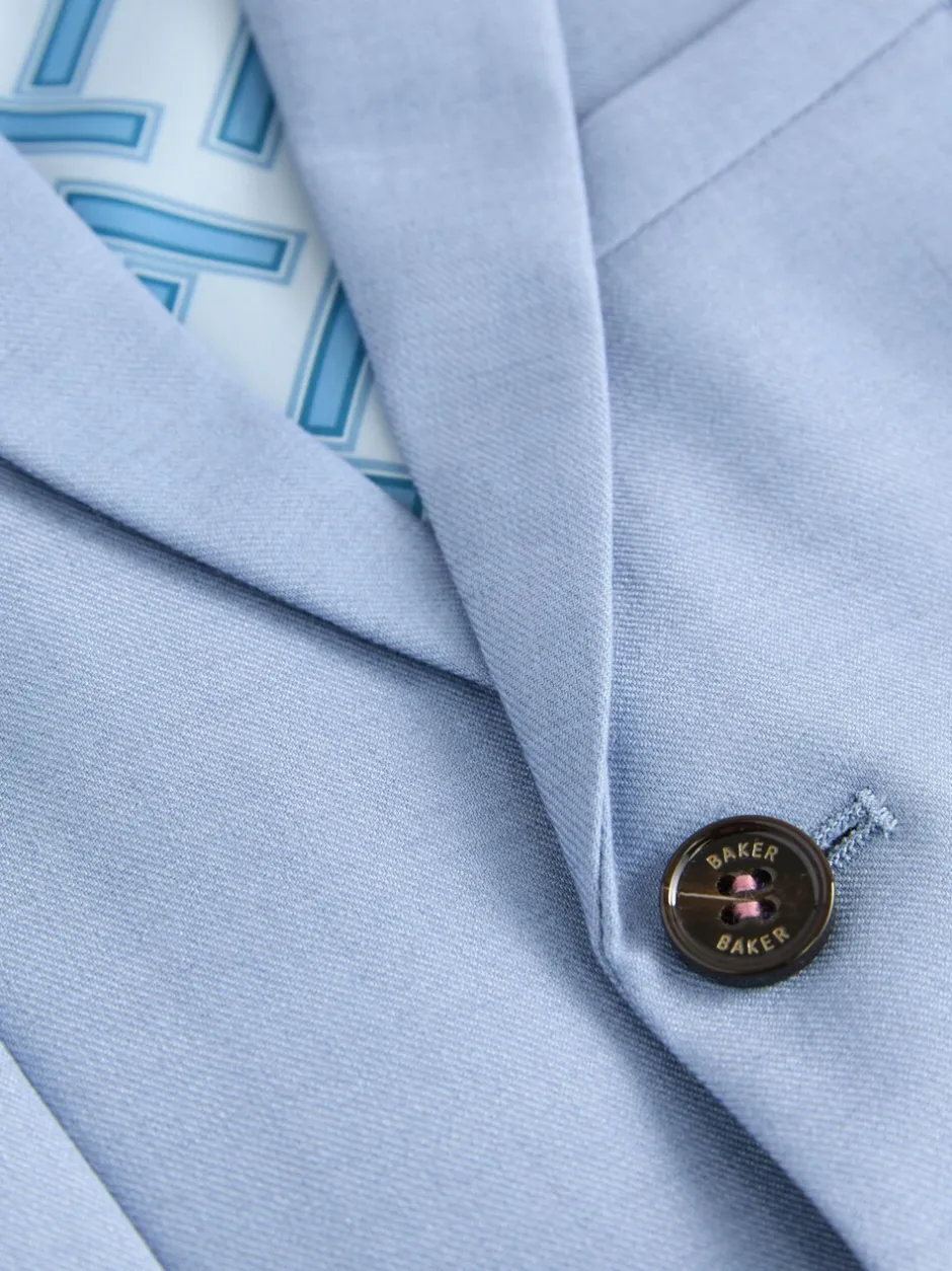 Kostuums En Herenvesten|Baker by Ted Baker Normaal blauw - kostuumjasje