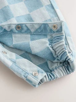 Tuinbroeken*Next Normaal blauw - Bretelbroeken gecontroleerd (3maanden -7jaar)