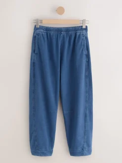 Jeans|Next - Denim Jersey Broeken met Barrel jeans Normaal blauw