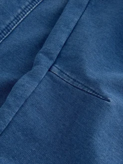 Jeans|Next - Denim Jersey Broeken met Barrel jeans Normaal blauw