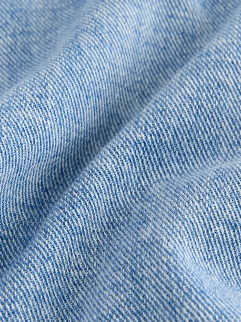 Shirts*Next - Denim overhemd met capuchon (3mnd -7jr) Normaal blauw