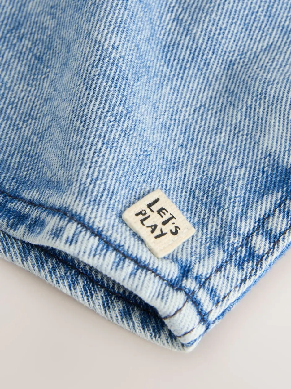 Shirts*Next - Denim overhemd met capuchon (3mnd -7jr) Normaal blauw