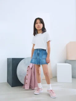 Shorts En Rokken|Next - Denim rok (3-16jaar) Normaal blauw