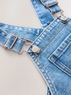 Sets En Combisets|Rompertjes En Tuinbroeken*Next - Denim tuinbroek (3mnd -7jr) Normaal blauw