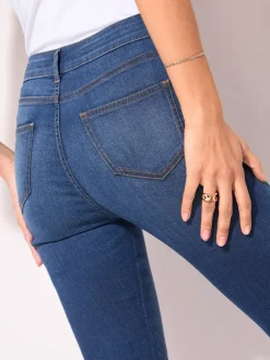 Jeans*Friends Like These - jegging met hoge taille Normaal blauw